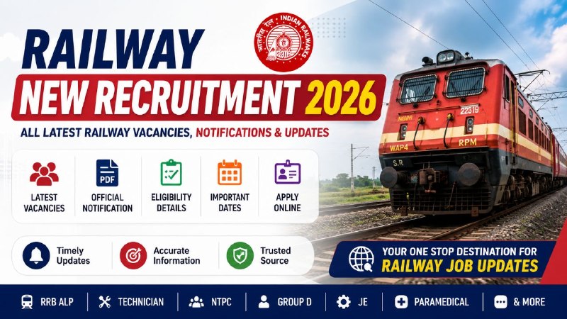 Railway New Recruitment 2026